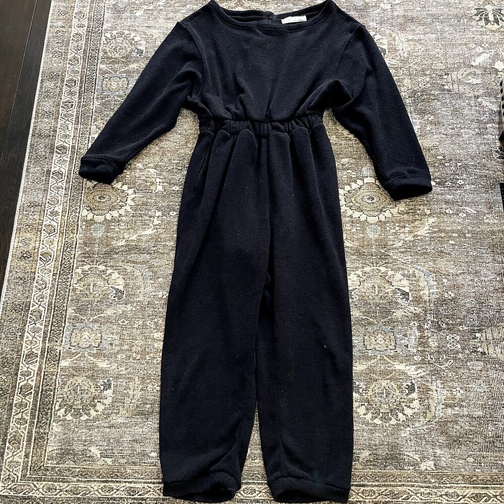 Free People Beach Faye Jumpsuit Black Women's Size S